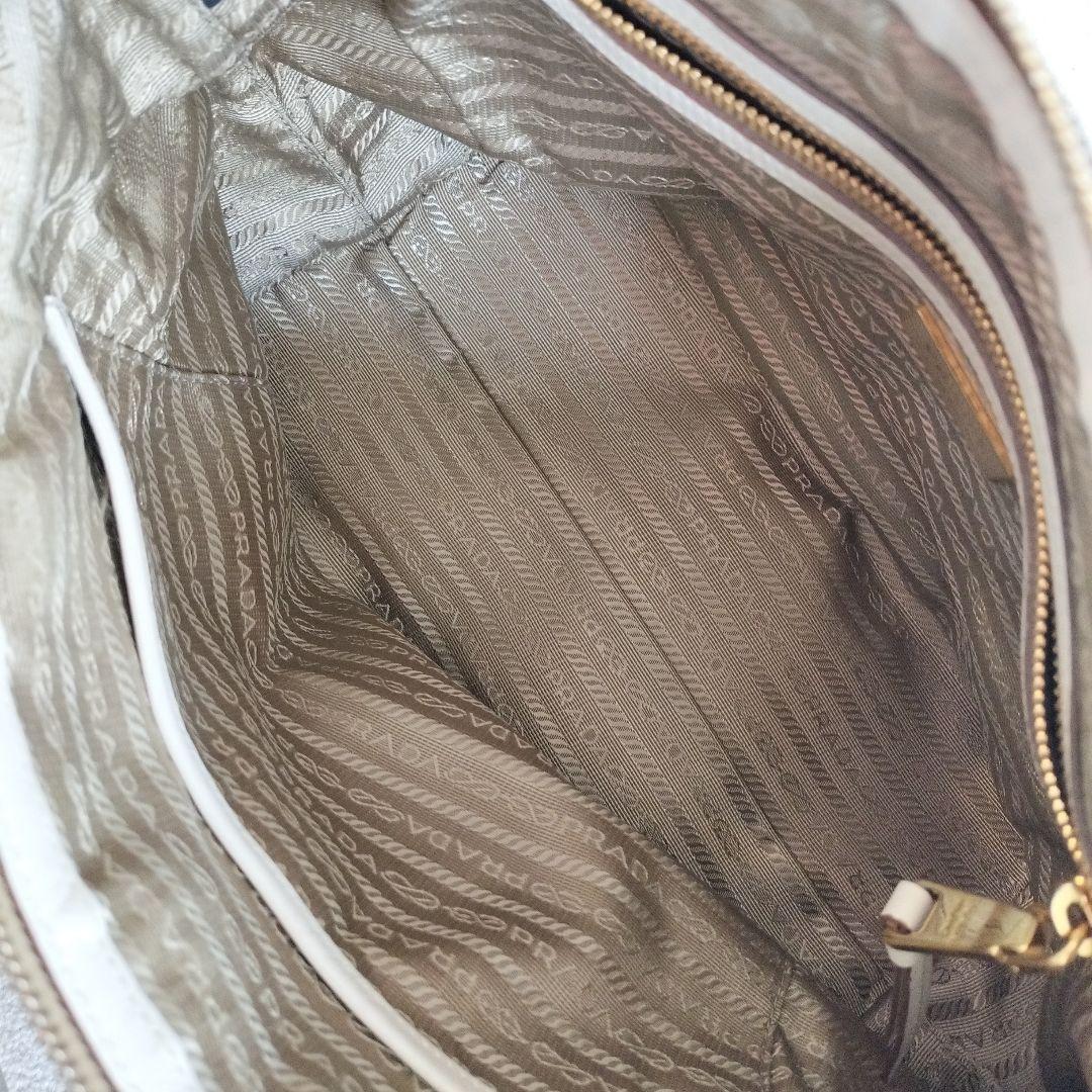 PRADA　プラダ　ロゴジャガード　ハンドバッグ　2WAY