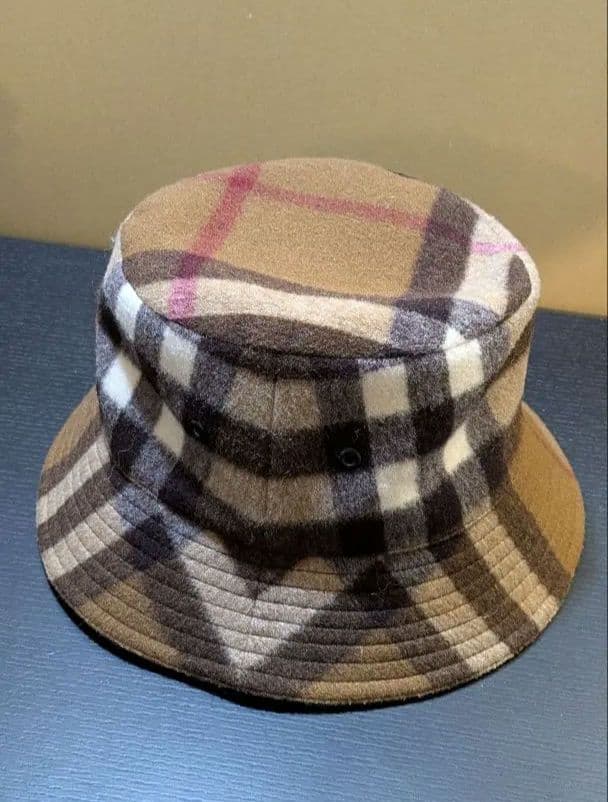 【From toss様】BURBERRY ノバチェック バケットハット Lサイズ