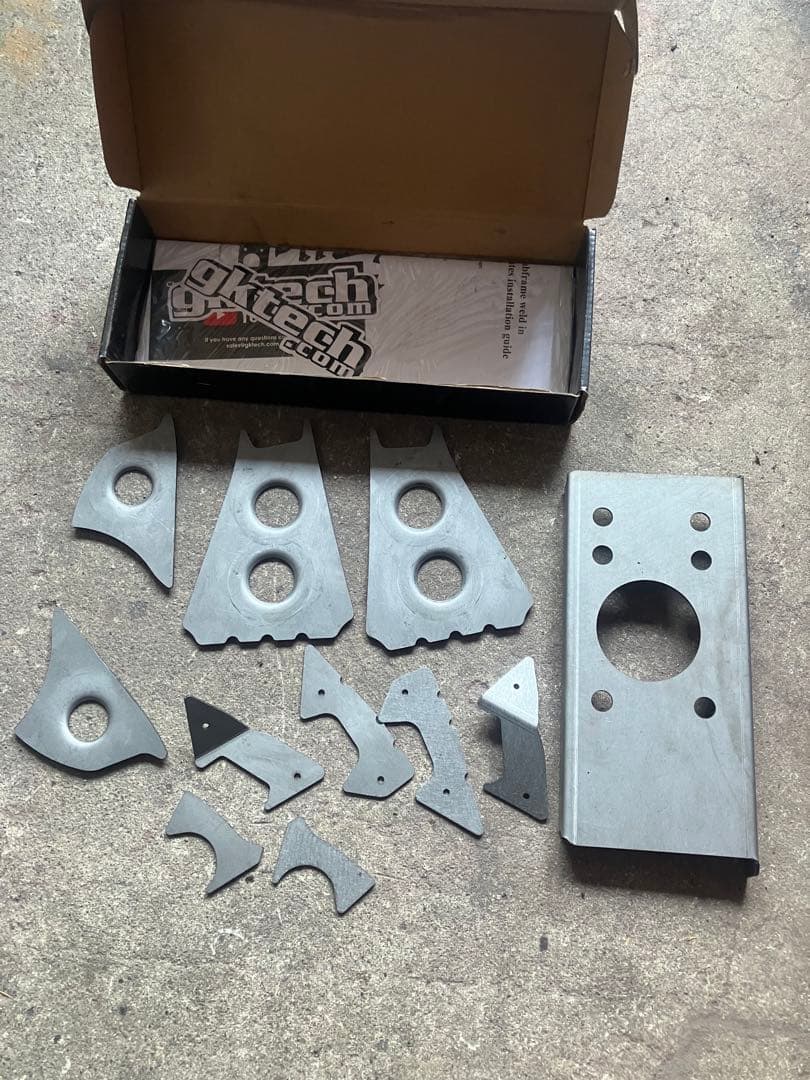 即日発送　GKテック　メンバー補強プレート　S13 180SX