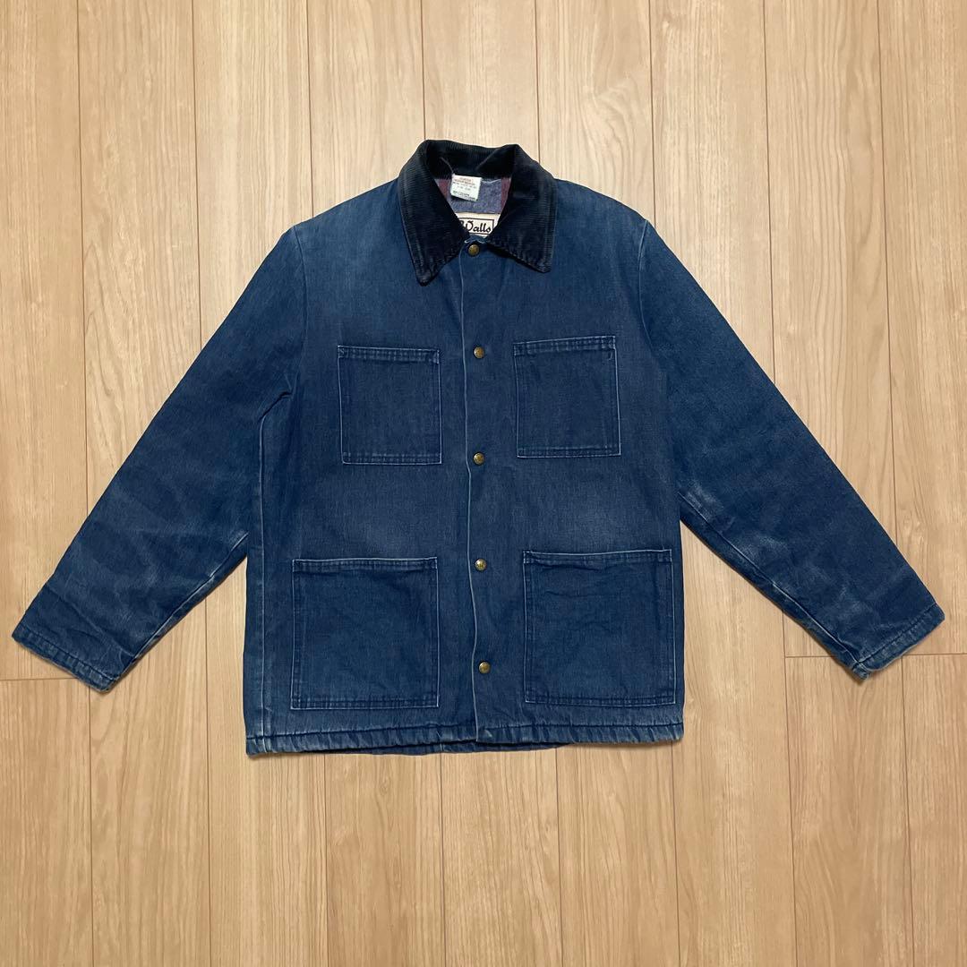 Walls カバーオール USA製 ハチノス デニム