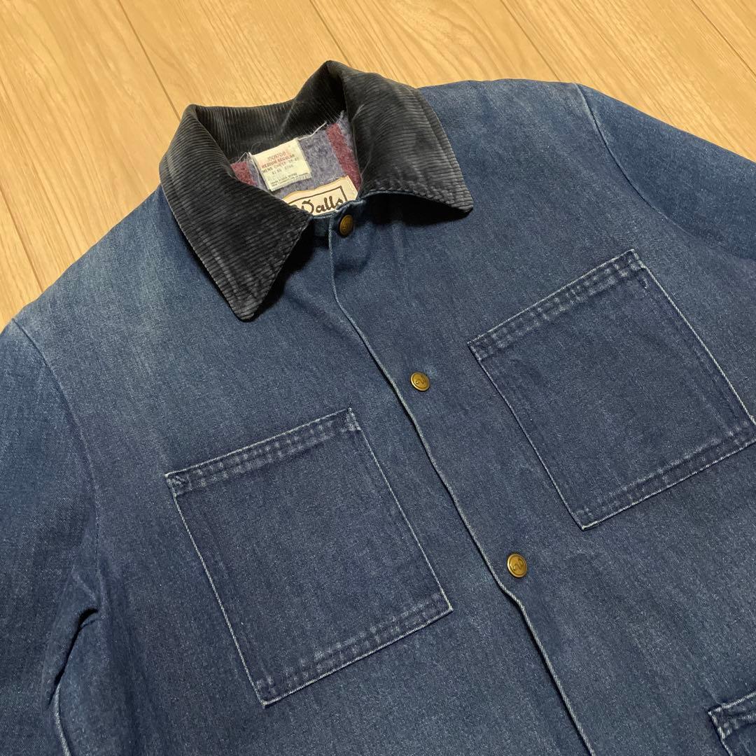 Walls カバーオール USA製 ハチノス デニム