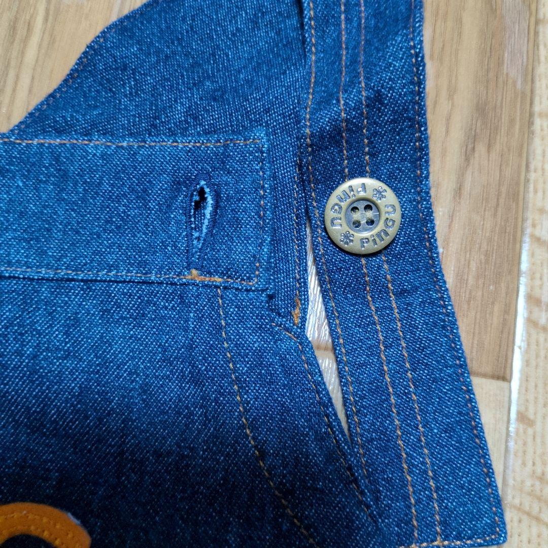 PINGU デニムロンパース・Tシャツ　サイズ90 ピングー