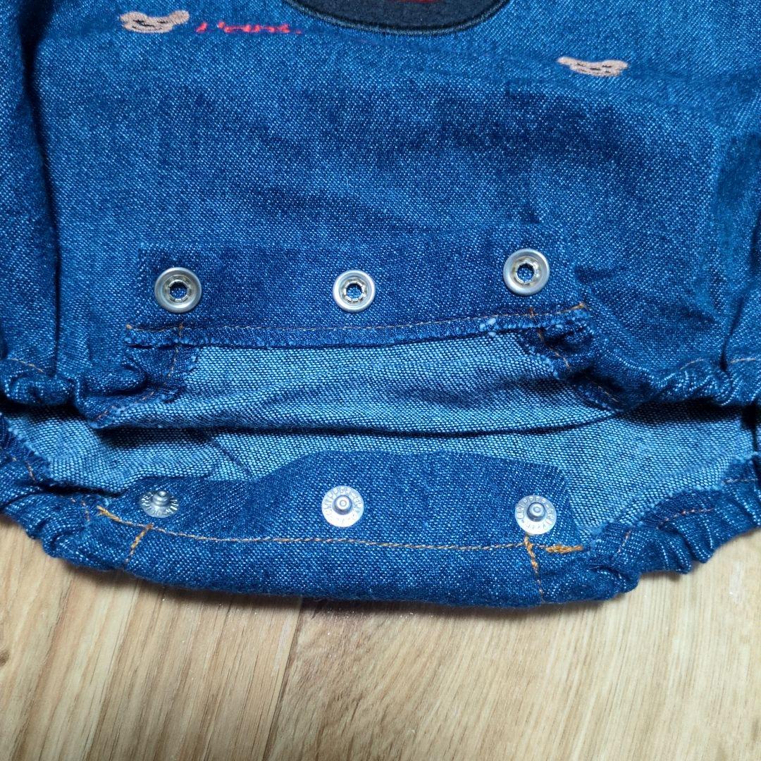 PINGU デニムロンパース・Tシャツ　サイズ90 ピングー