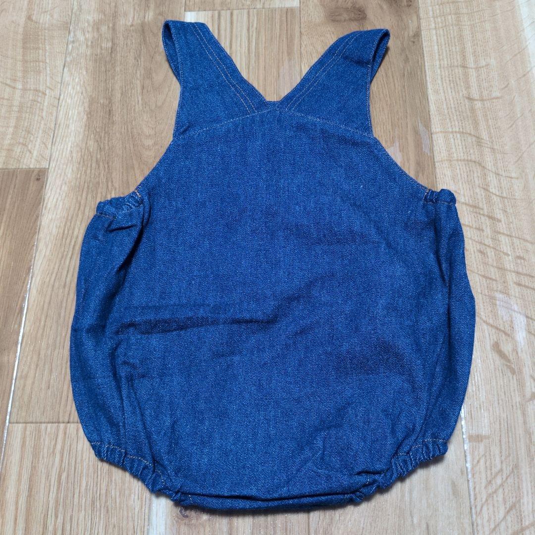 PINGU デニムロンパース・Tシャツ　サイズ90 ピングー