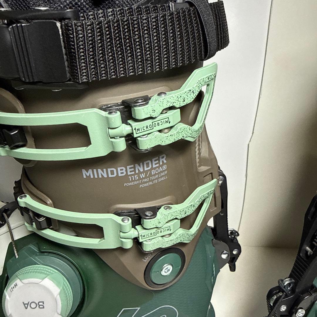 1回使用 K2 MIND BENDER 115 BOA W 25.5サイズ