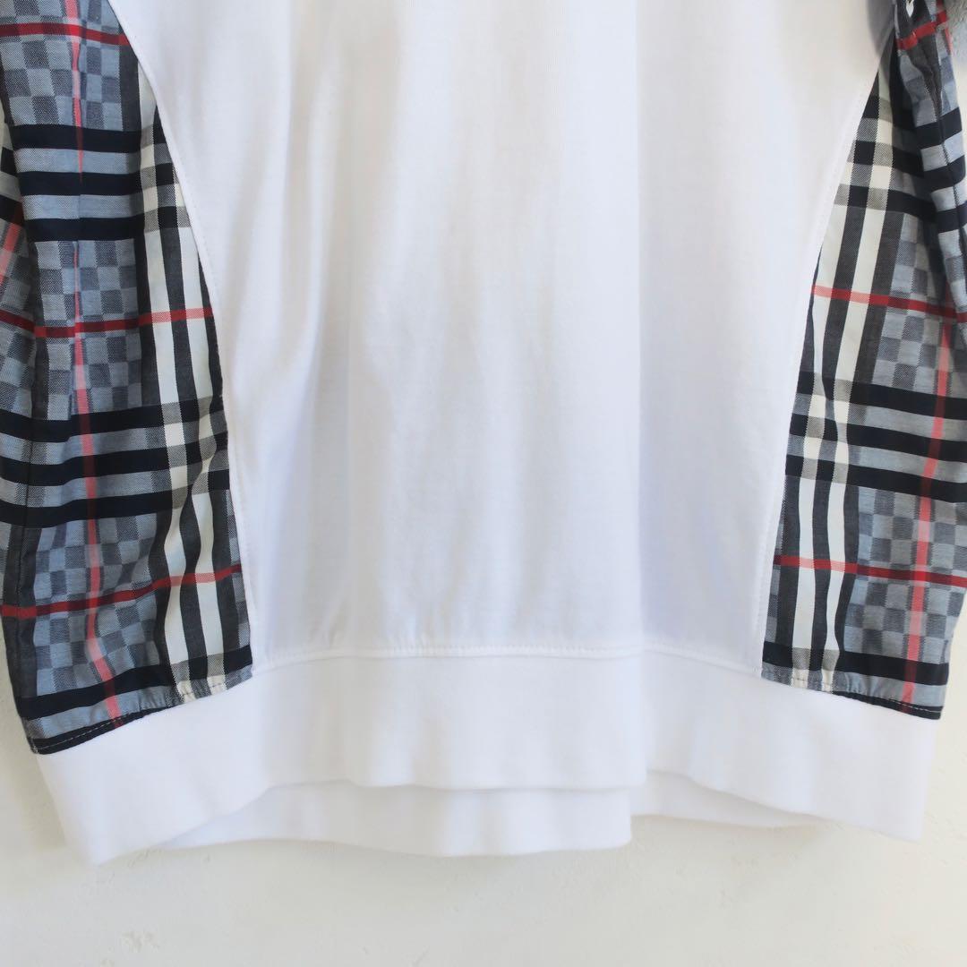 kaorinバーバリー ピーターパンカラー チェッカーボードパネル