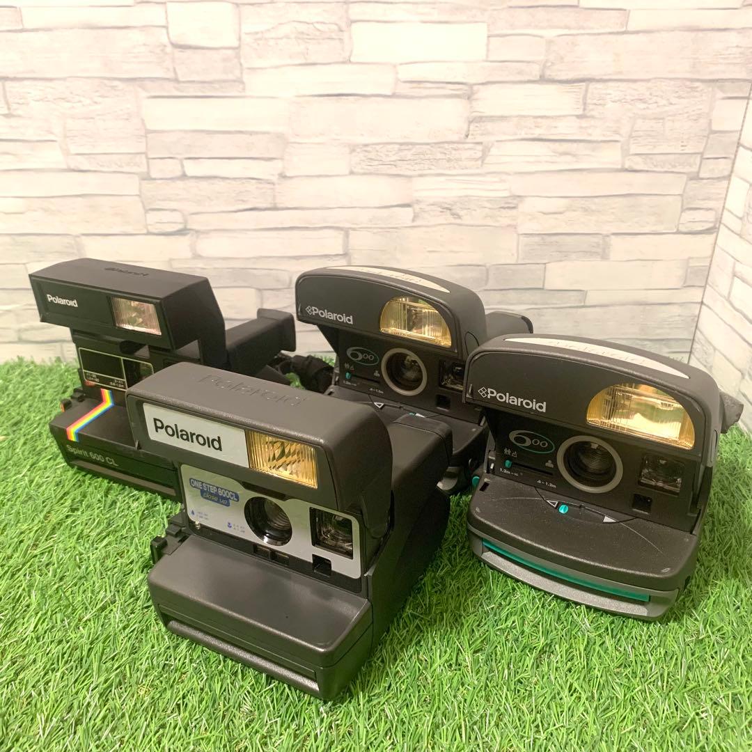 希少Polaroid ONESTEP 600CL close up 他 合計4台