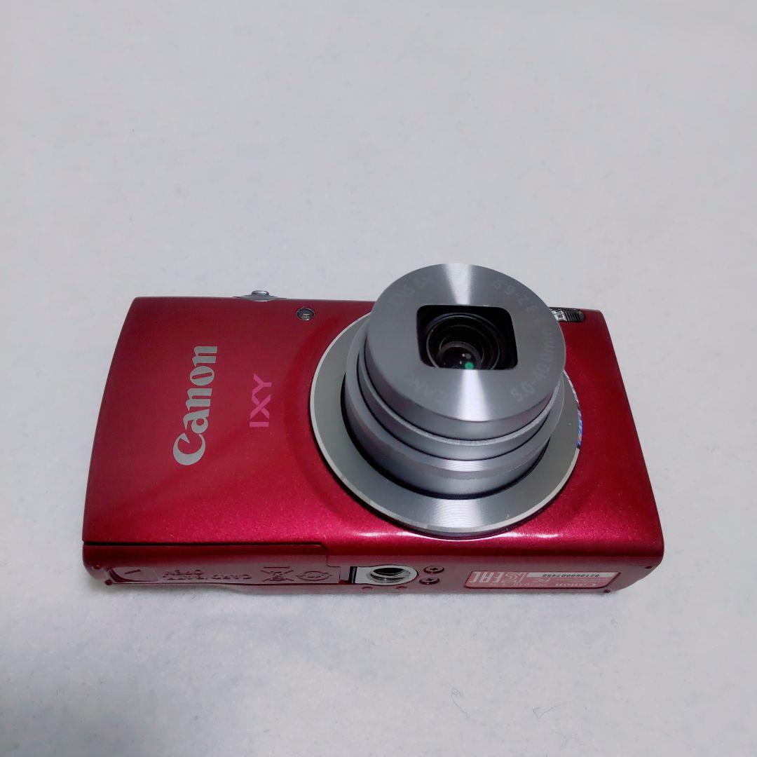 キャノン　Canon IXY120 レッド　簡易動作確認済み 充電器付き