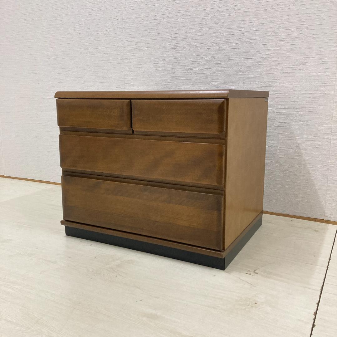 【カリモク】３段チェスト　タンス　テレビ台　ローボード