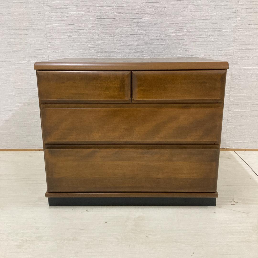 【カリモク】３段チェスト　タンス　テレビ台　ローボード