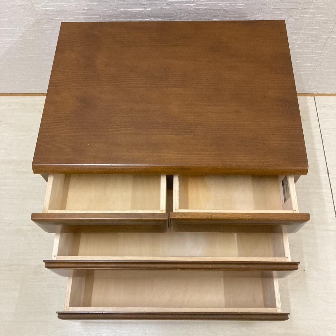 【カリモク】３段チェスト　タンス　テレビ台　ローボード