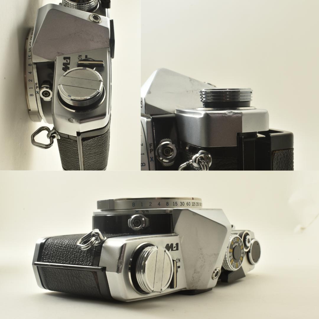 整備済 完動 OLYMPUS M-1 50mm F1.8 希少 露出計OK