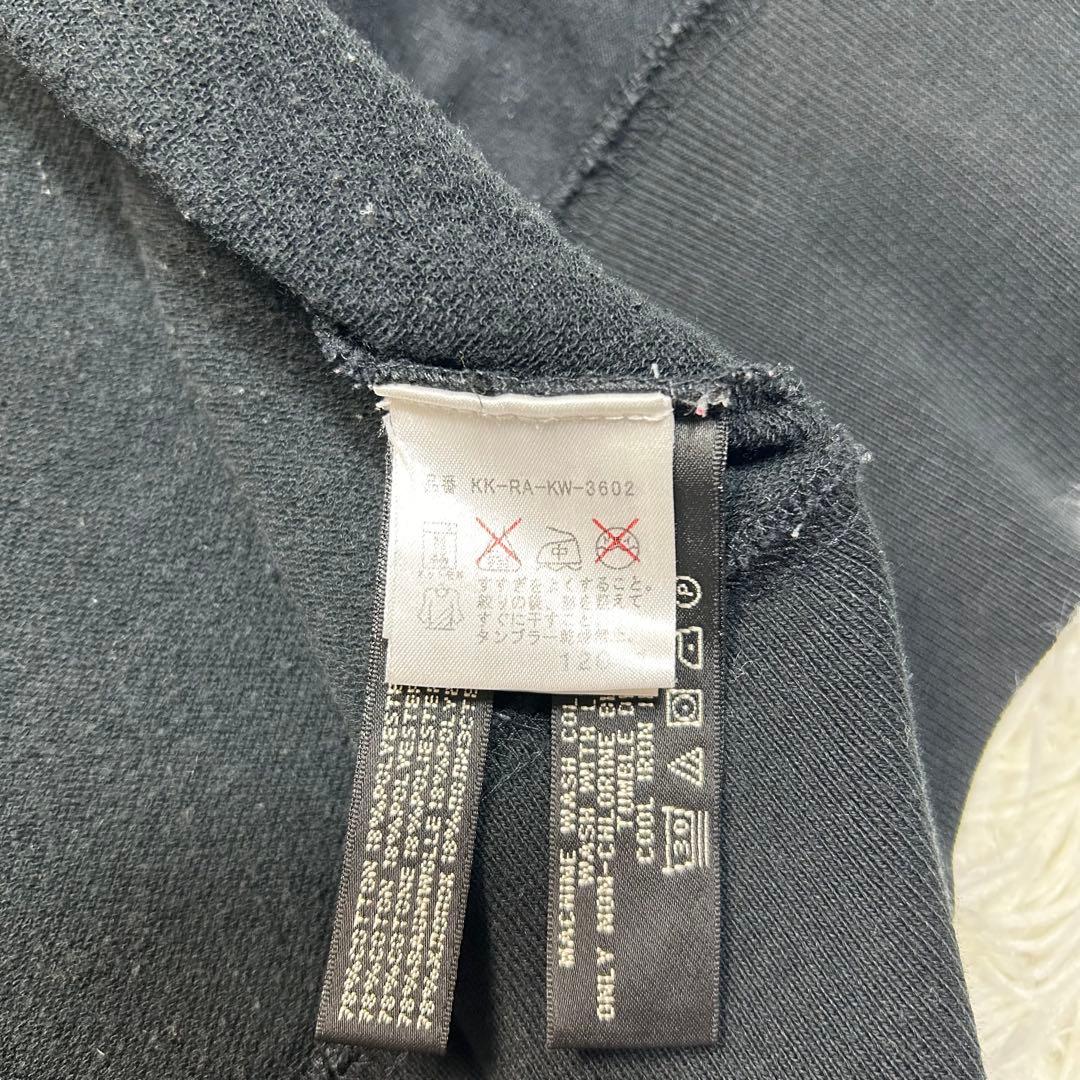 超希少 黒 ピンク ラルフローレン ジップアップ トレーナー ハイネック Y2K