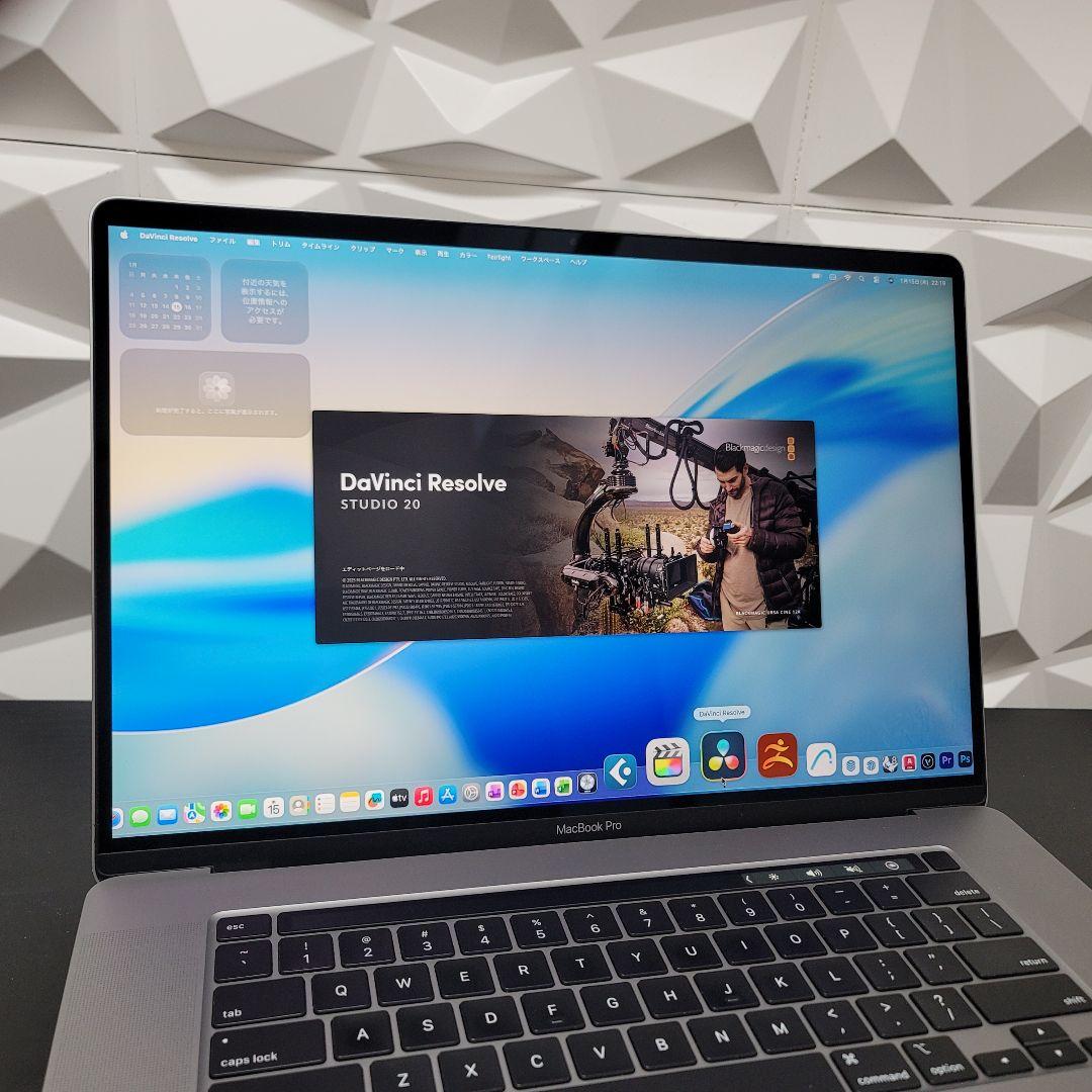 美品 MacBook Pro 16インチ i7 32/512 CAD&3D設計