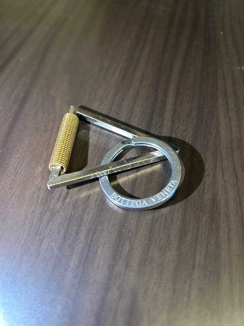BOTTEGA VENETA スプリング式キーホルダー