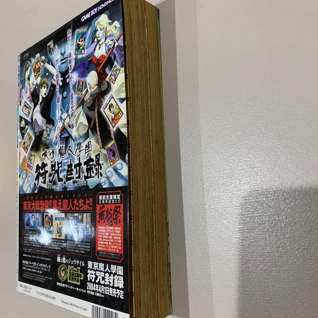 少年青マルジャンプ　荒木飛呂彦　ジョジョ　スティール・ボール・ラン　2004年