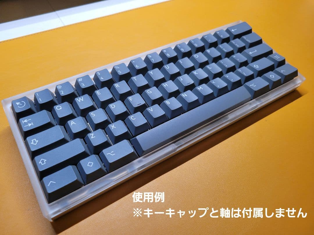 Qwertykeys QK60 Clear&IceWhite ベアボーンキット