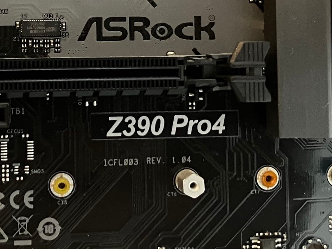 ASRock Z390 Pro4 マザーボード