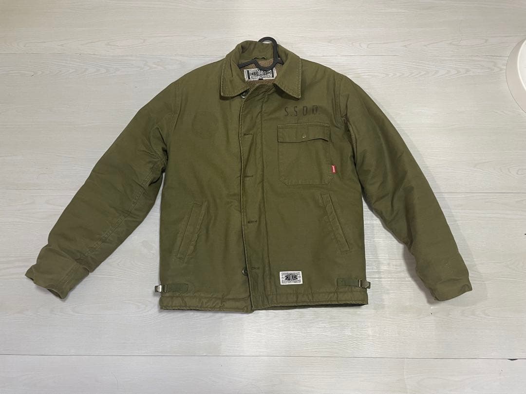 FUCT ssdd ミリタリージャケット オリーブグリーン
