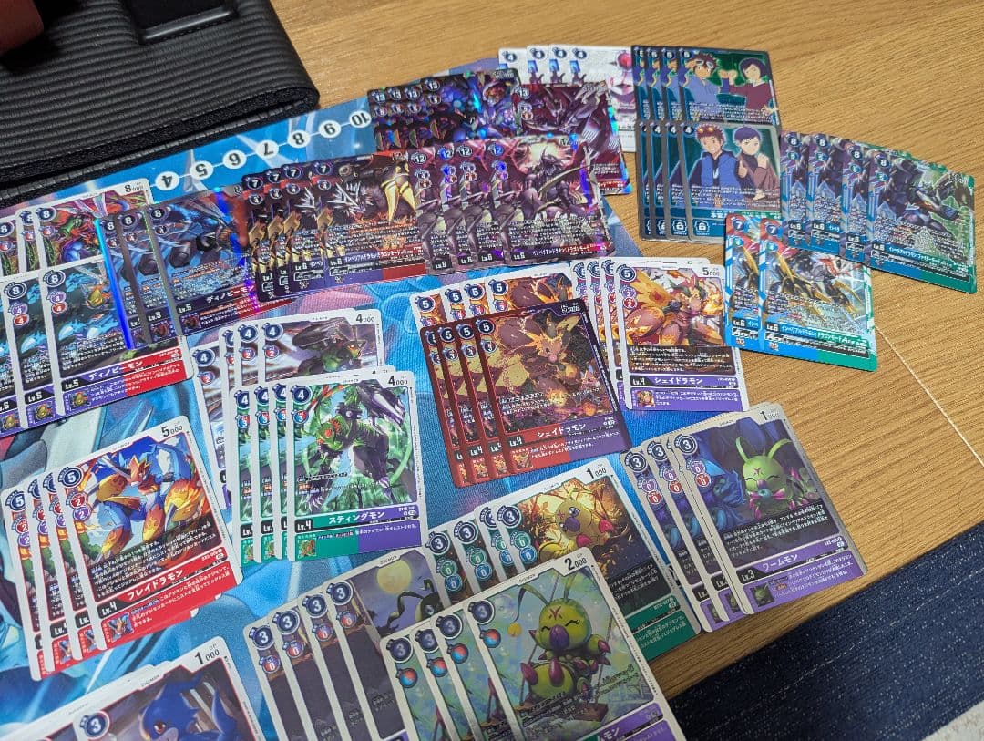 デジモンカード 赤紫インペリアルドラモン　デッキパーツセット