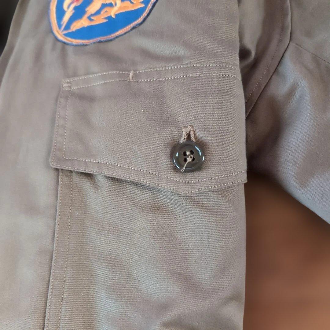 希少　バズリクソンズＢ−10 実名復刻　赤リブ