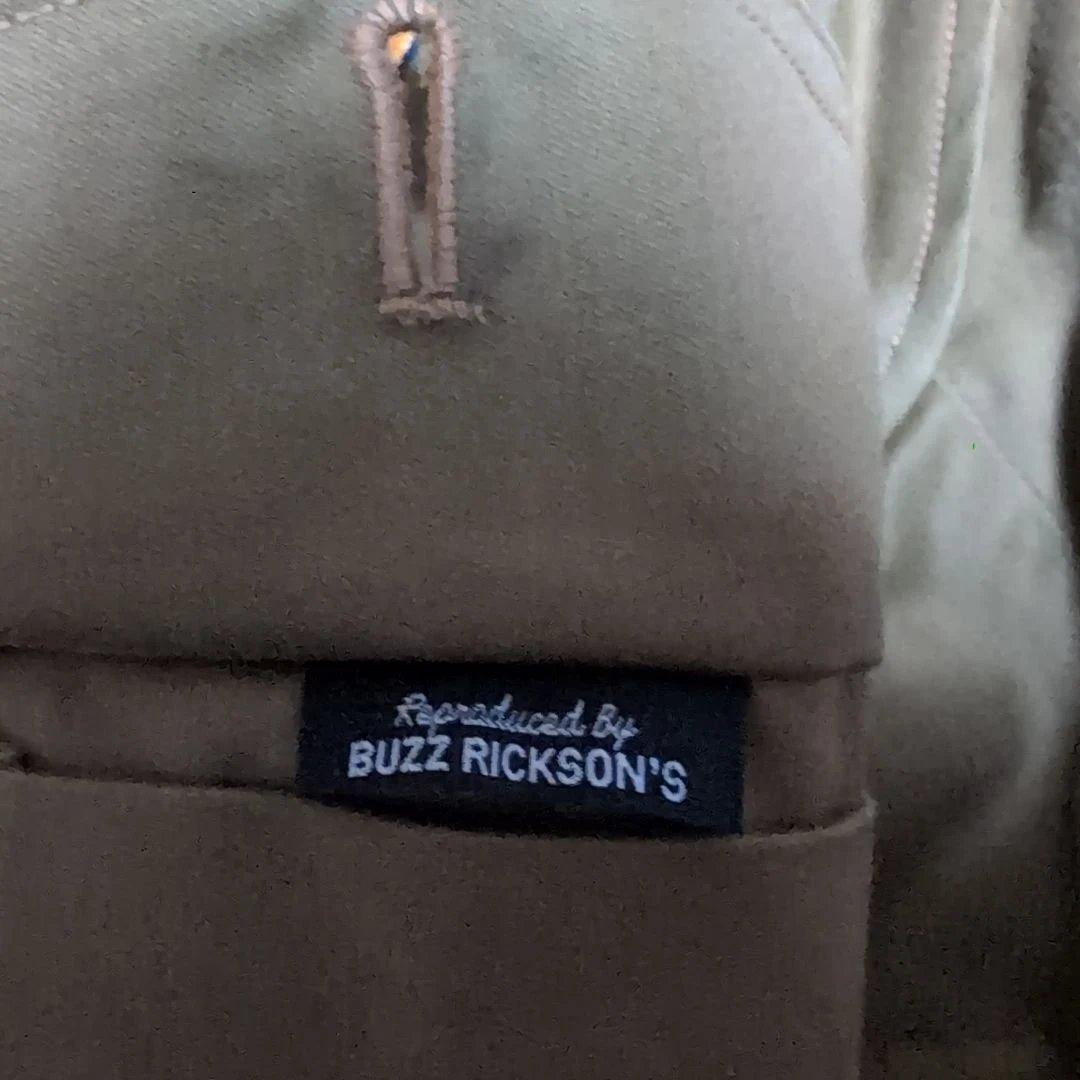 希少　バズリクソンズＢ−10 実名復刻　赤リブ