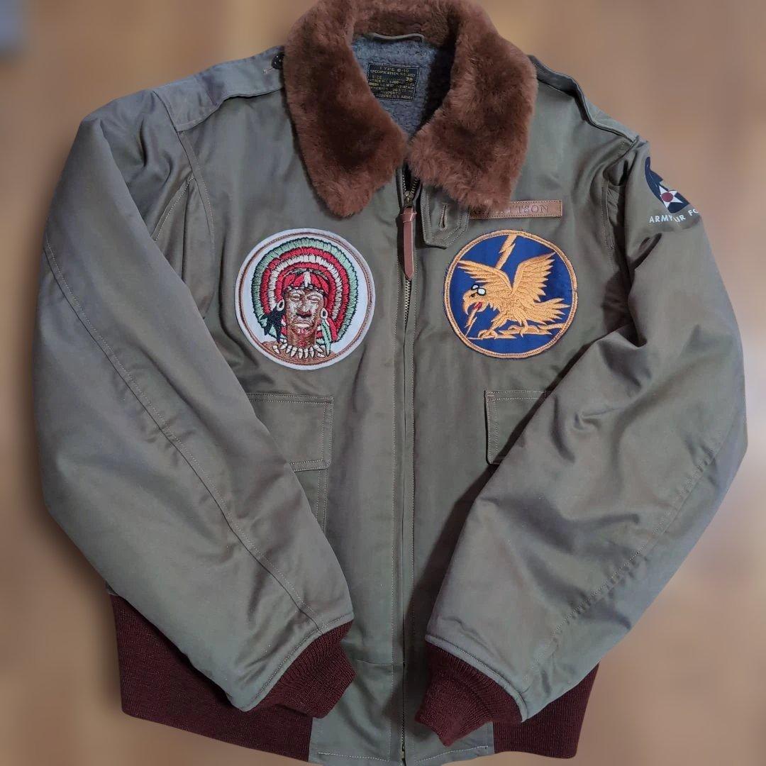 希少　バズリクソンズＢ−10 実名復刻　赤リブ