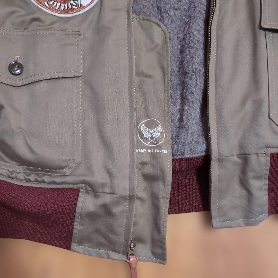 希少　バズリクソンズＢ−10 実名復刻　赤リブ