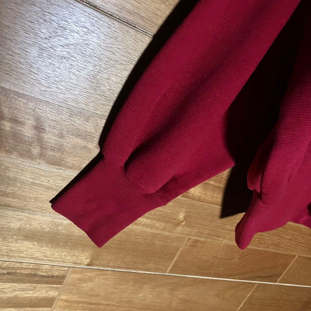 adidas 白タグ　80s スウェット　F192 赤　白　ビッグロゴ　XL程