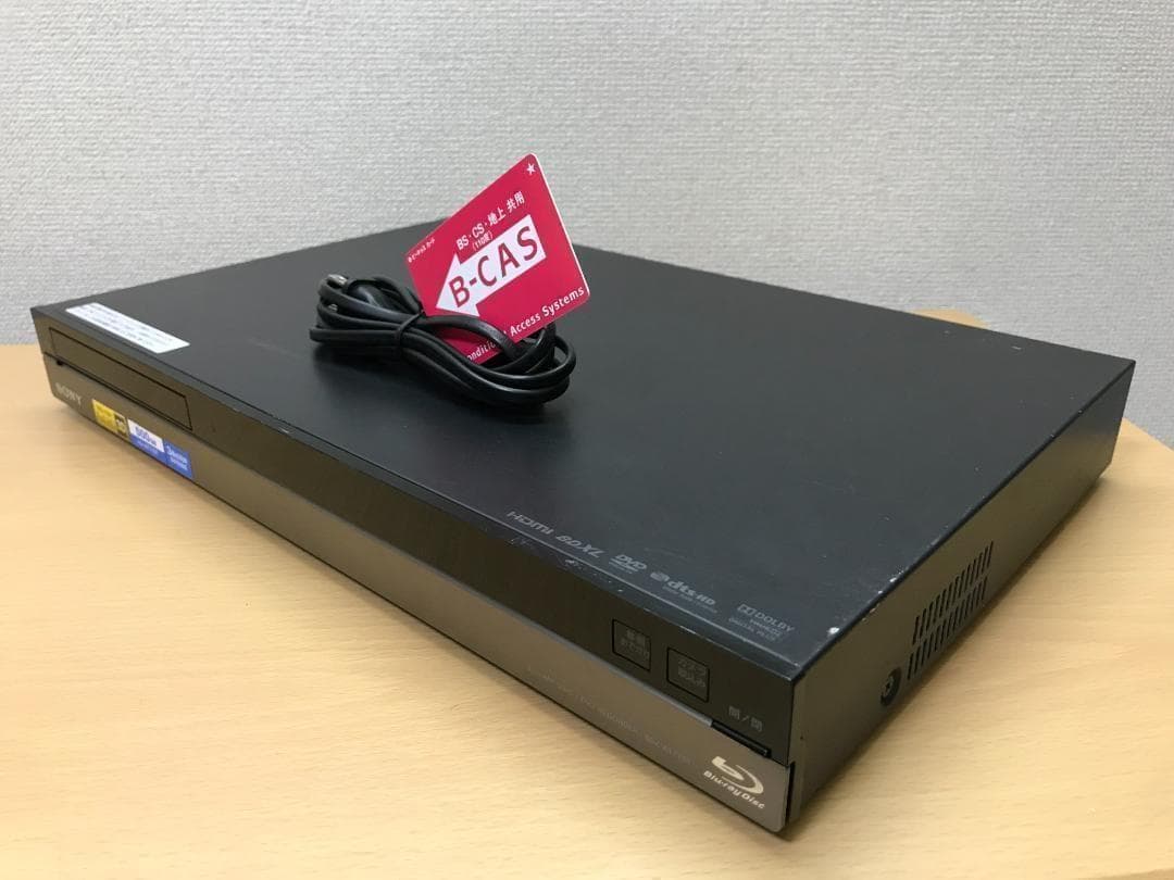 ソニー ブルーレイレコーダー 「BDZ-AT770T」 動作品①