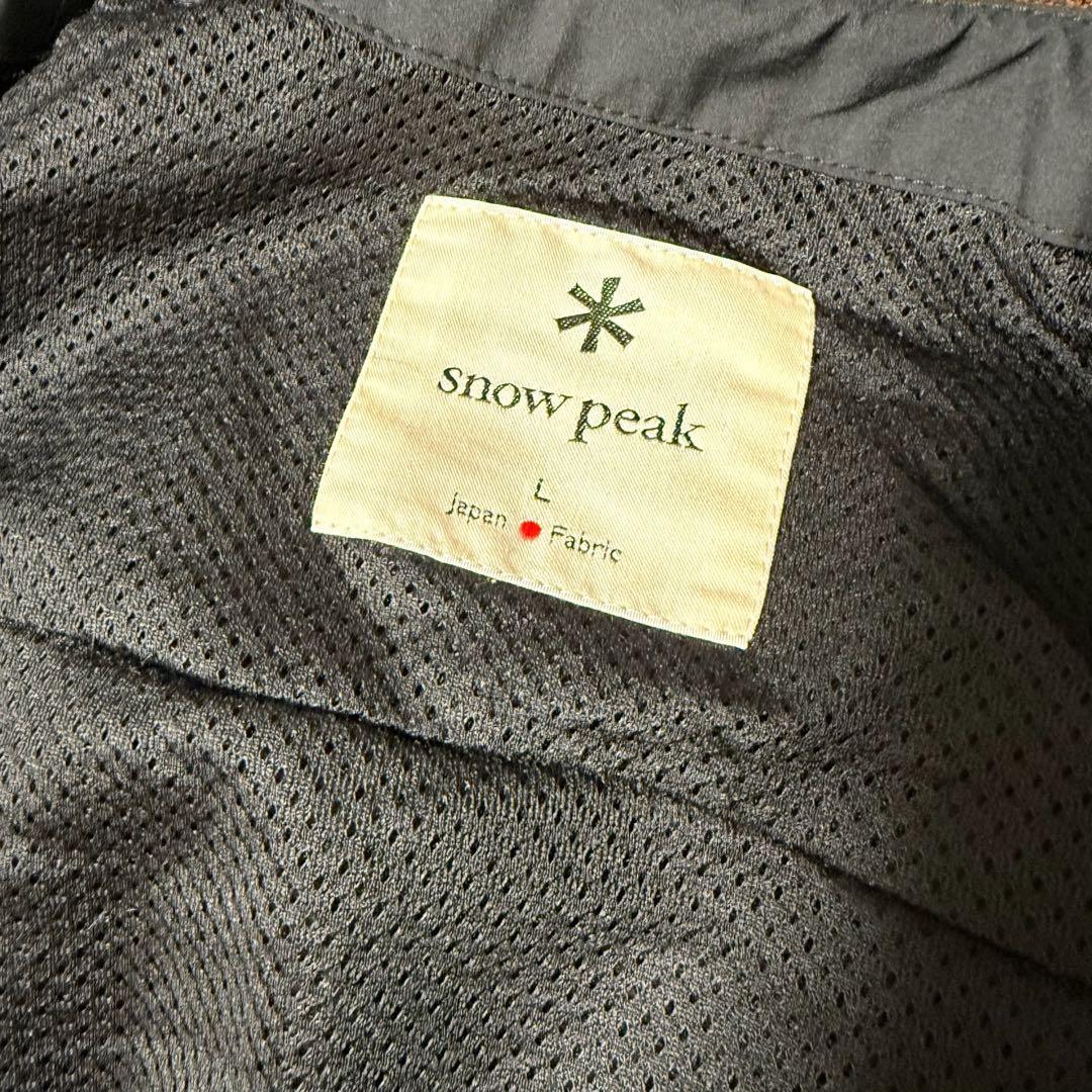 スノーピーク／2Layer Octa Vest Lサイズ　Black