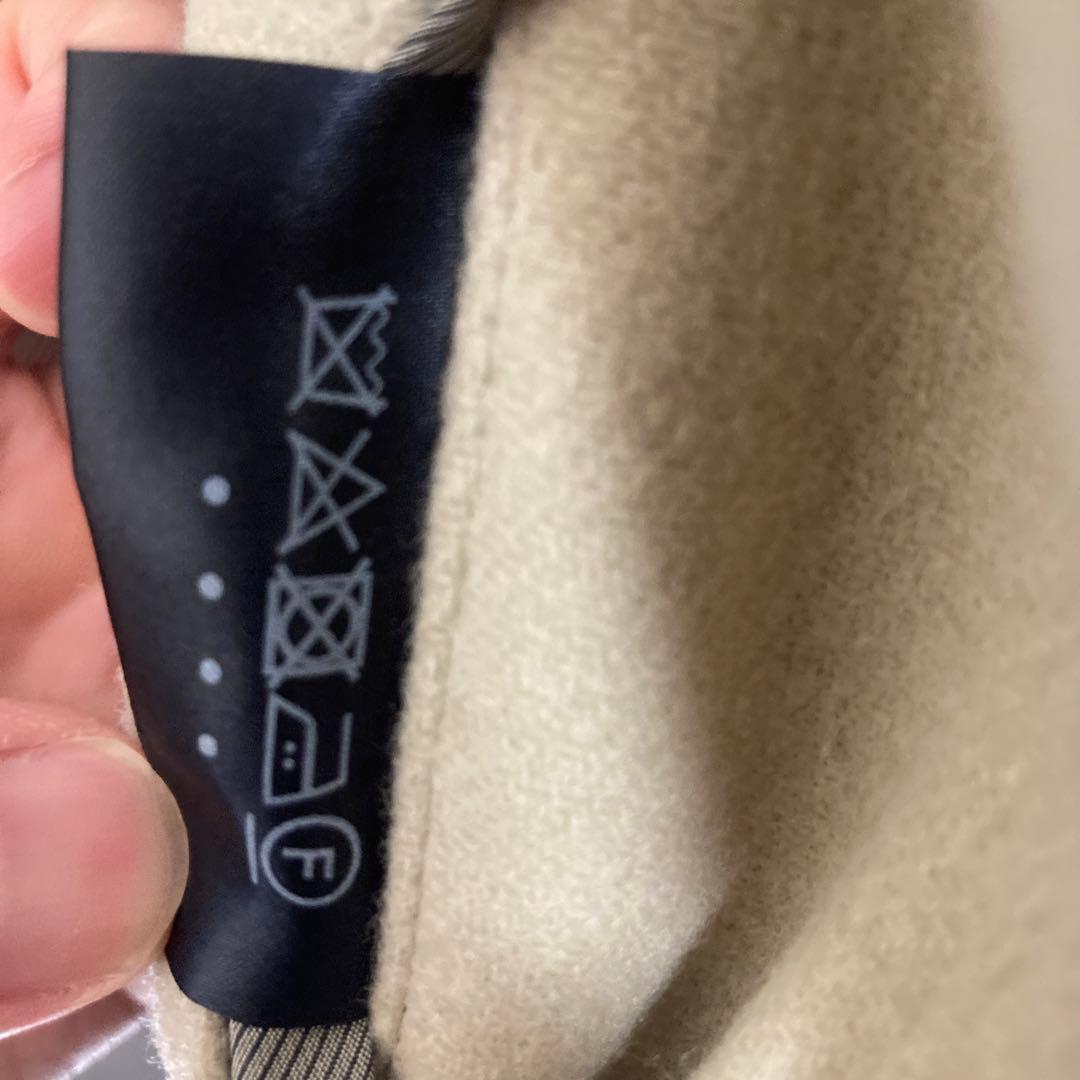 junhashimotoラップコート　サイズ4 ベージュ 日本製