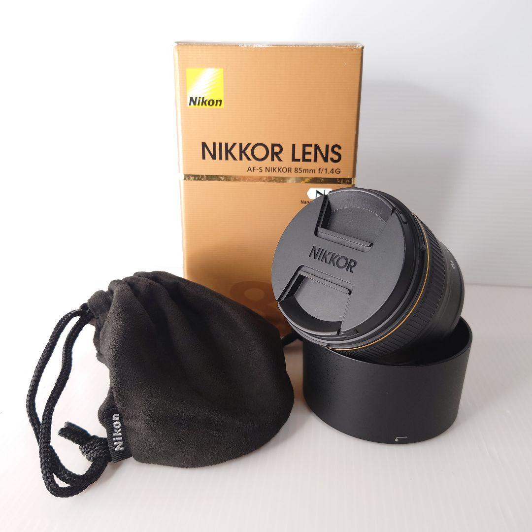 【 美品 】Nikon AF-S 85mm F1.4G 単焦点レンズ