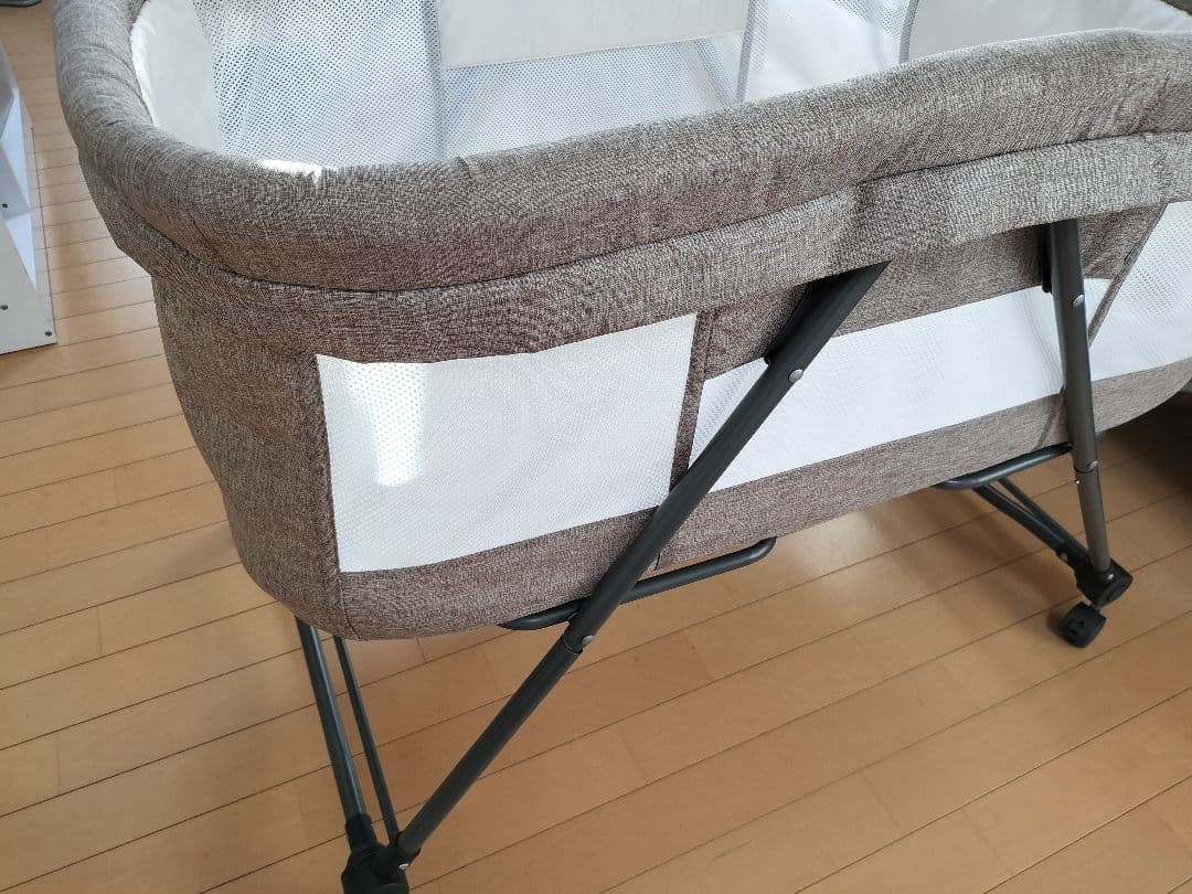 【送料込みに変更いたしました】★極美品★ベビーベッド