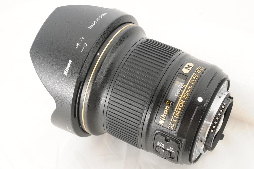 【明るい単焦点】Nikon AF-S 20mm F1.8G ED ナノクリ