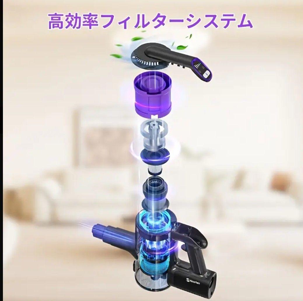 CR208 コードレス掃除機 45KPa 6in1多機能