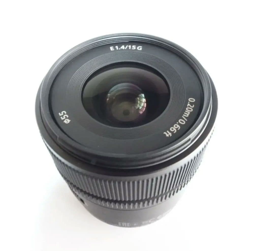 SONY E 15mm F1.4 G APS-C単焦点レンズ