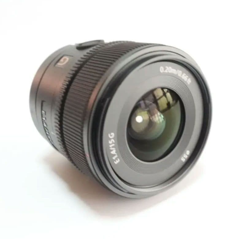 SONY E 15mm F1.4 G APS-C単焦点レンズ