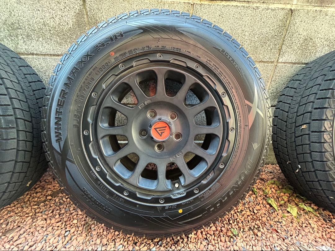 【MH】スタッドレス215/70R16ダンロップ4本セット24年製