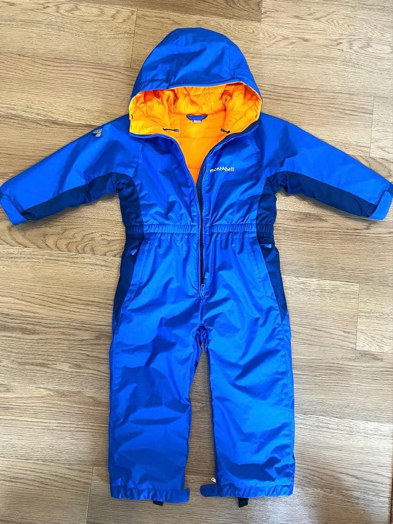 (美品)mont-bell 子ども用スキーウェア 100サイズ