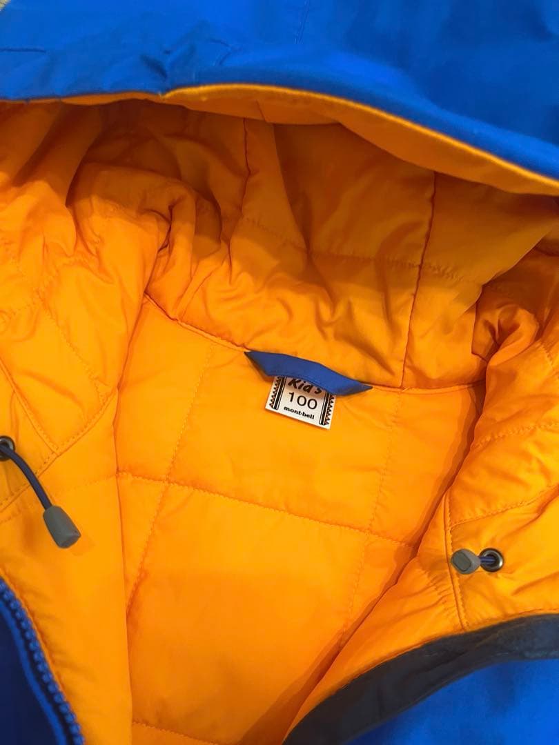 (美品)mont-bell 子ども用スキーウェア 100サイズ
