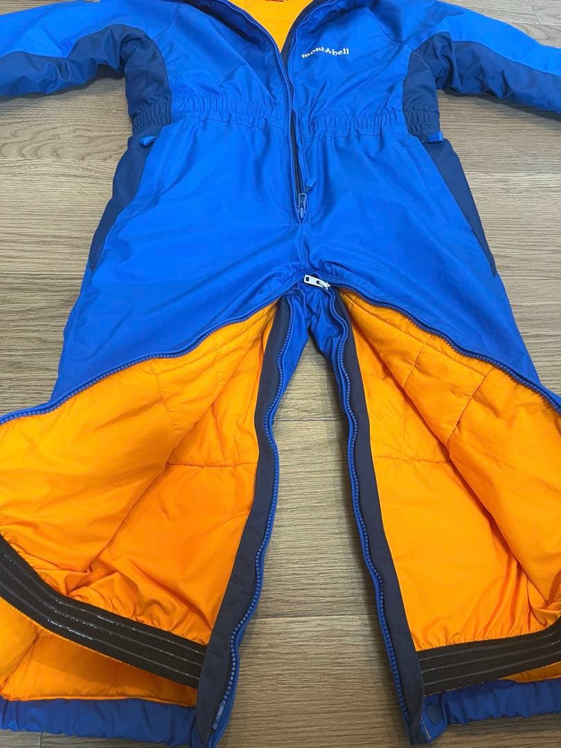 (美品)mont-bell 子ども用スキーウェア 100サイズ