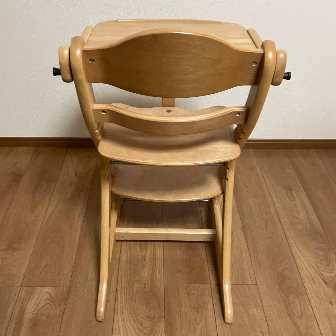 【美品】大和屋　すくすくチェアプラス　テーブル付