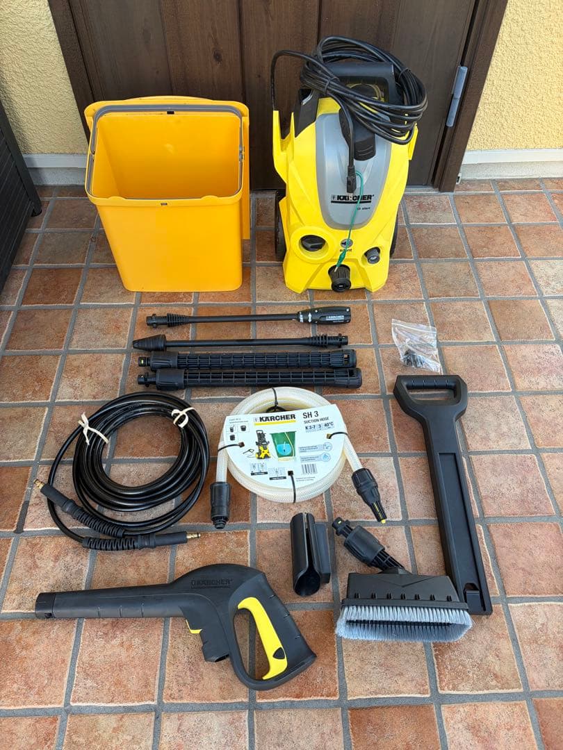 新品未使用　KARCHER ケルヒャー K3 SILENT セット
