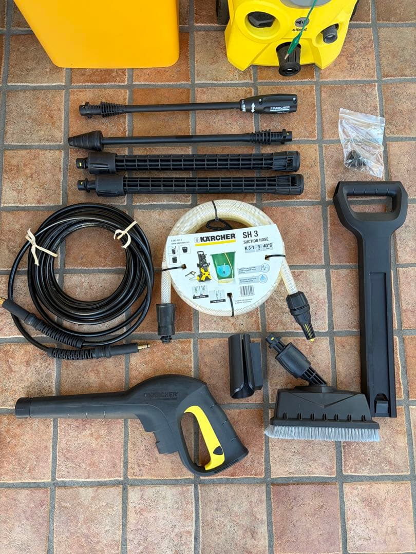 新品未使用　KARCHER ケルヒャー K3 SILENT セット