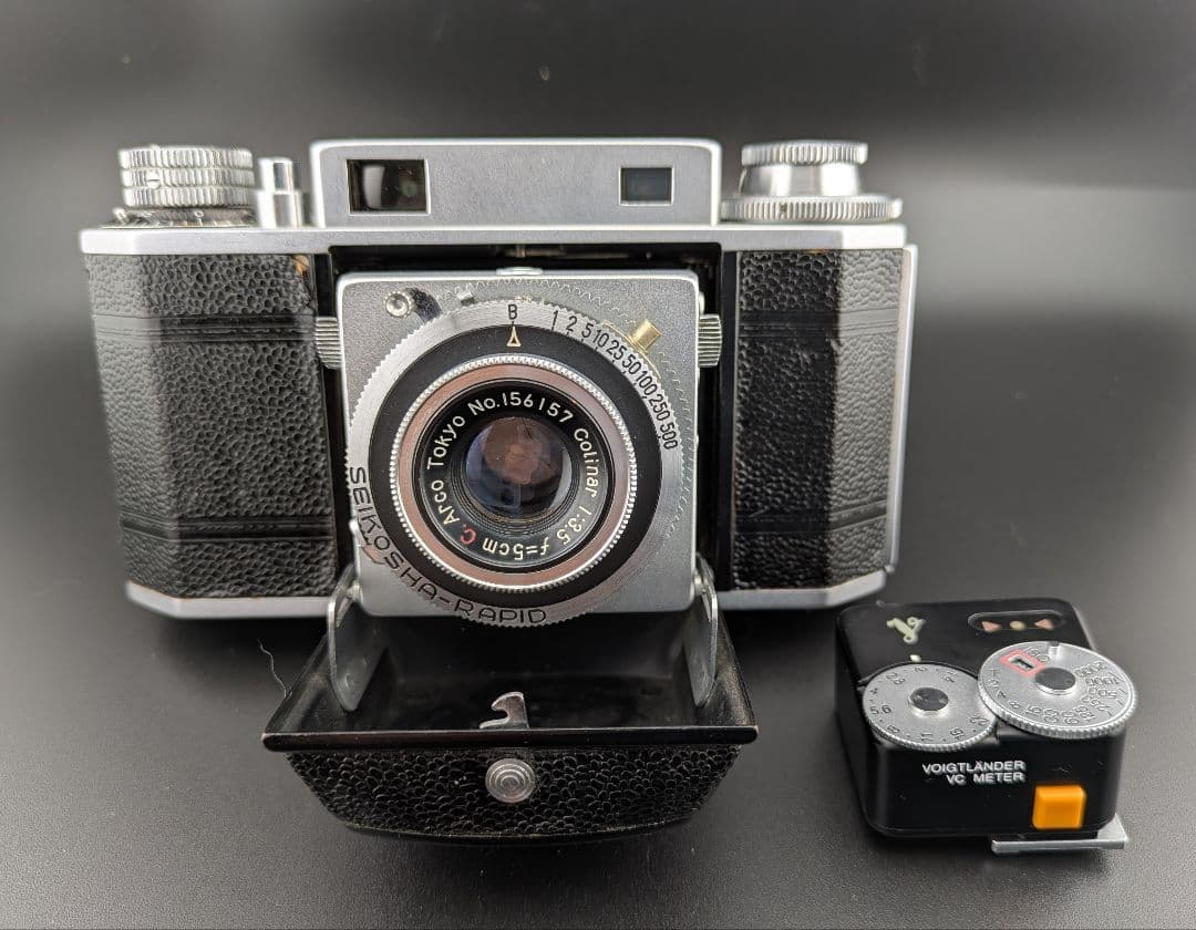 フィルムカメラ:Arco35j 露出計:Voigtlander vcMeter
