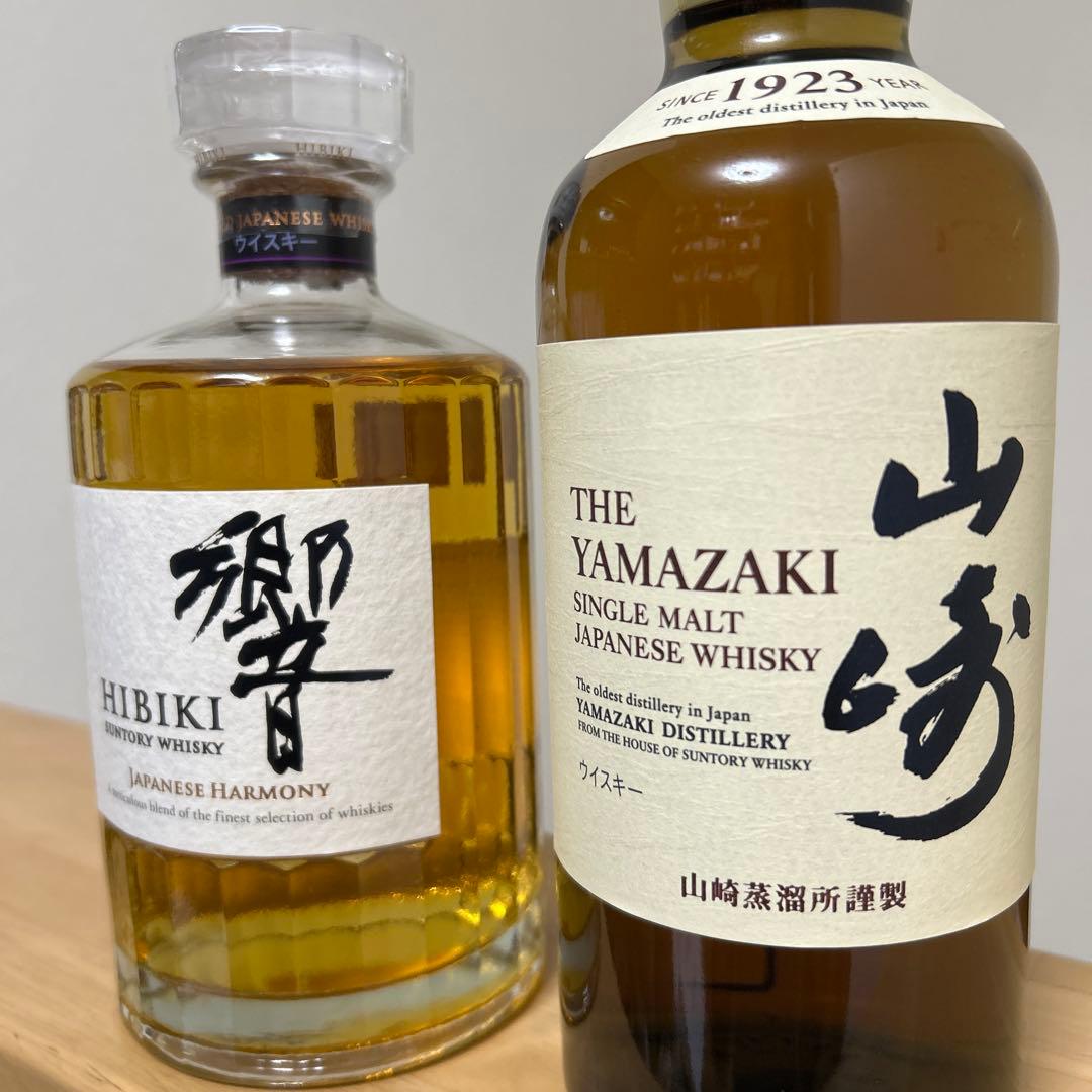 ウイスキー Hibiki Japanese Harmony & Yamazaki