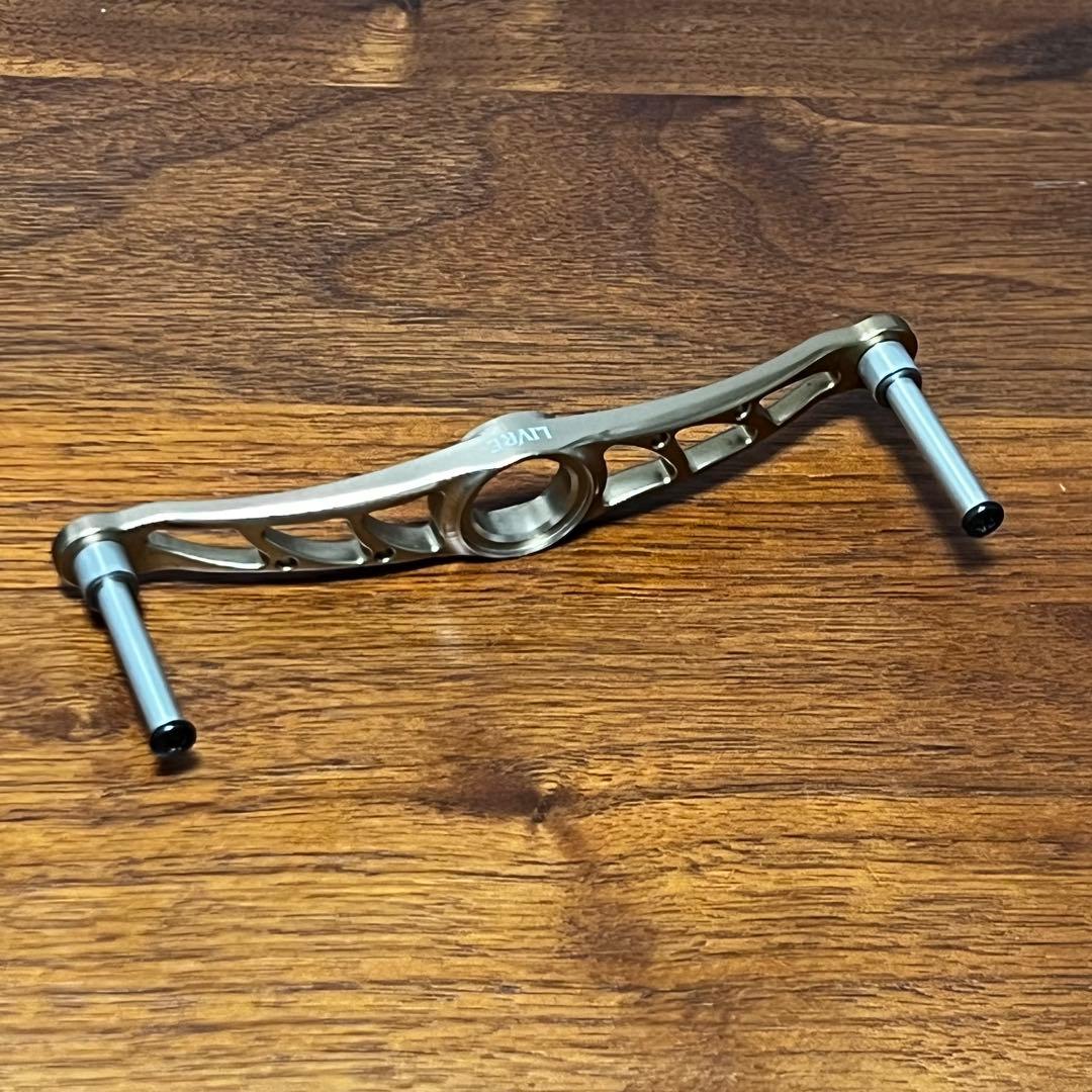 美品　リブレ×クレイジーオーシャン　クランク100 限定シャンパンゴールド