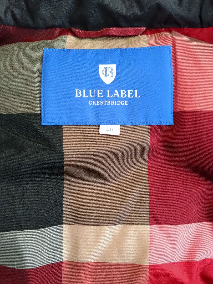 ブルーレーベルクレストブリッジ ダウンベスト　サイズ40