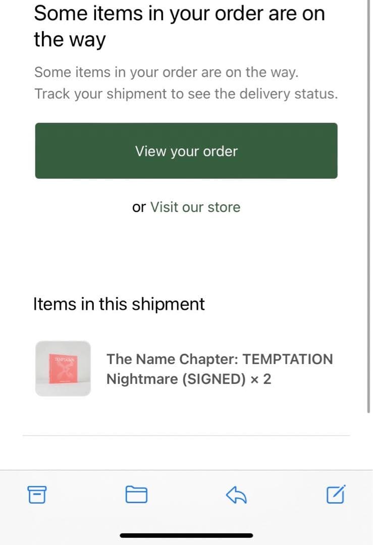 TXT ボムギュ 直筆サイン入りポストカード　クリアフォトカード　アメリカ限定